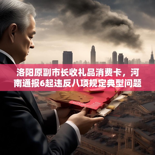 洛阳原副市长收礼品消费卡，河南通报6起违反八项规定典型问题