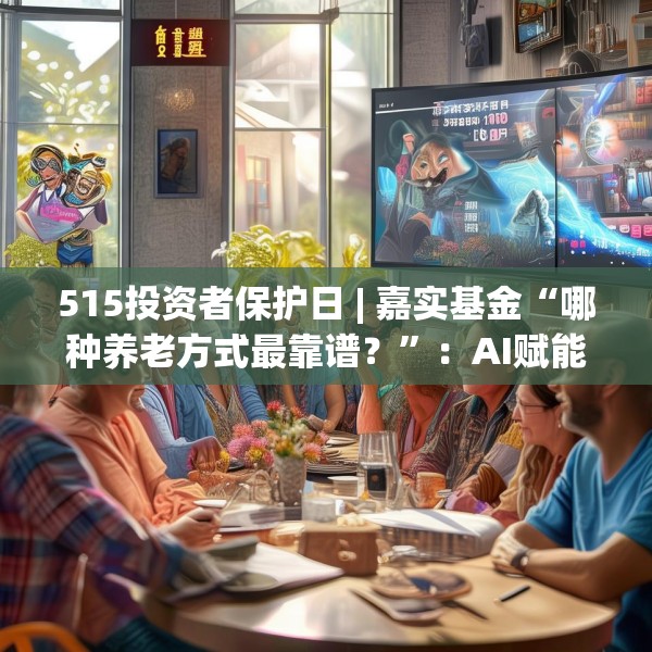 515投资者保护日 | 嘉实基金“哪种养老方式最靠谱？”：AI赋能，以拼贴画风让养老知识“零门槛”
