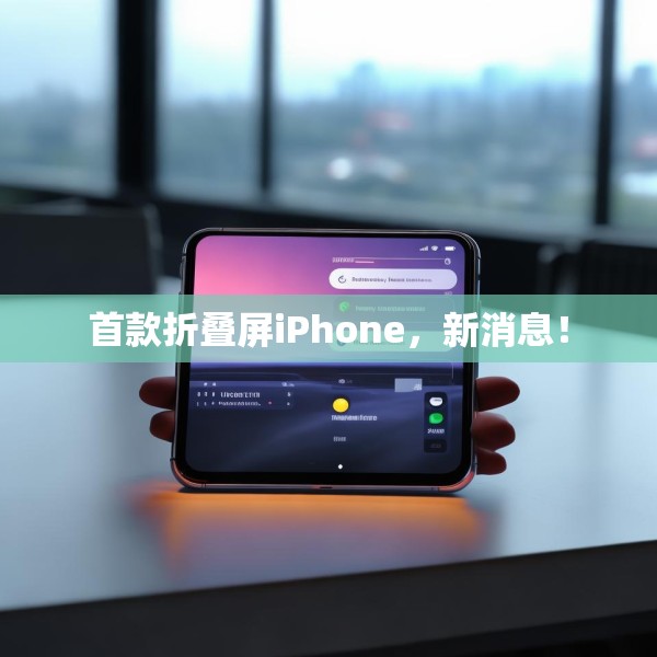 首款折叠屏iPhone，新消息！