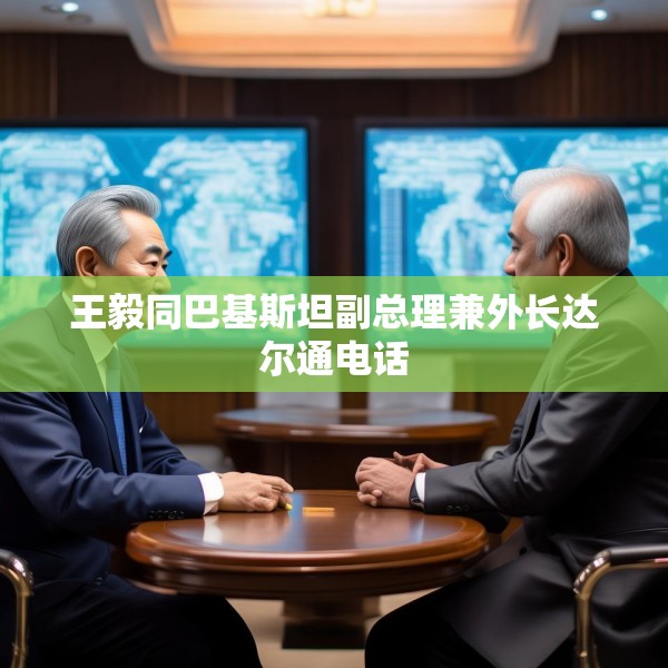 王毅同巴基斯坦副总理兼外长达尔通电话