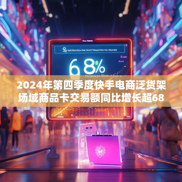 2024年第四季度快手电商泛货架场域商品卡交易额同比增长超68%