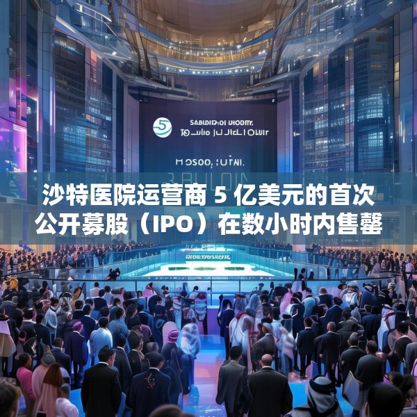 沙特医院运营商 5 亿美元的首次公开募股（IPO）在数小时内售罄