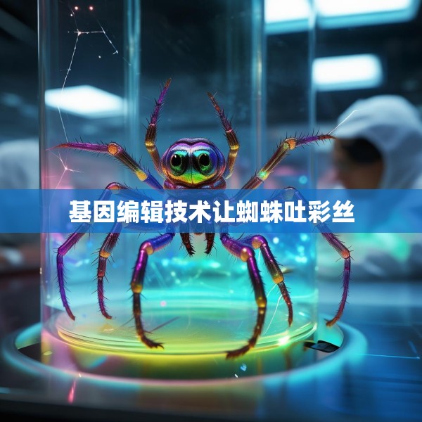 基因编辑技术让蜘蛛吐彩丝
