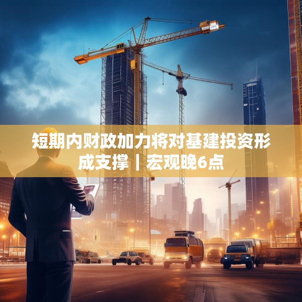 短期内财政加力将对基建投资形成支撑｜宏观晚6点