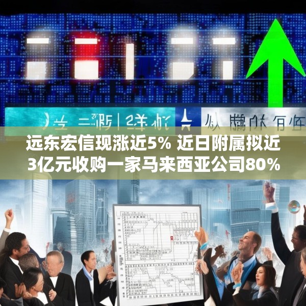 远东宏信现涨近5% 近日附属拟近3亿元收购一家马来西亚公司80%股权