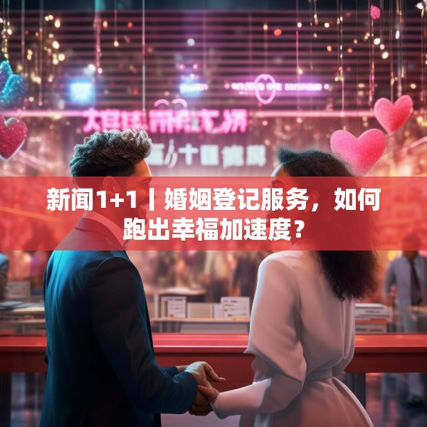 新闻1+1丨婚姻登记服务，如何跑出幸福加速度？
