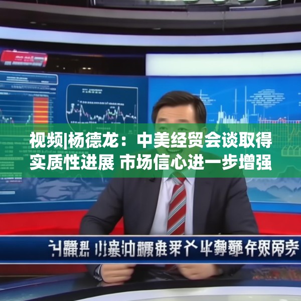 视频|杨德龙：中美经贸会谈取得实质性进展 市场信心进一步增强