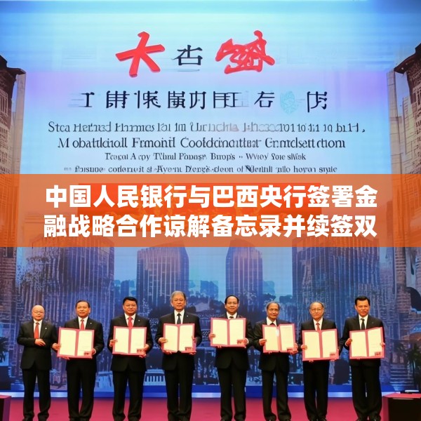 中国人民银行与巴西央行签署金融战略合作谅解备忘录并续签双边本币互换协议
