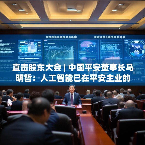 直击股东大会 | 中国平安董事长马明哲：人工智能已在平安主业的各个环节全面铺开