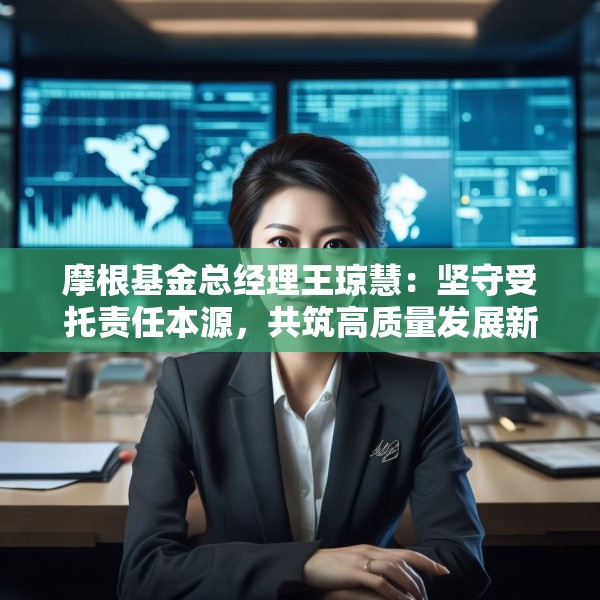 摩根基金总经理王琼慧：坚守受托责任本源，共筑高质量发展新篇