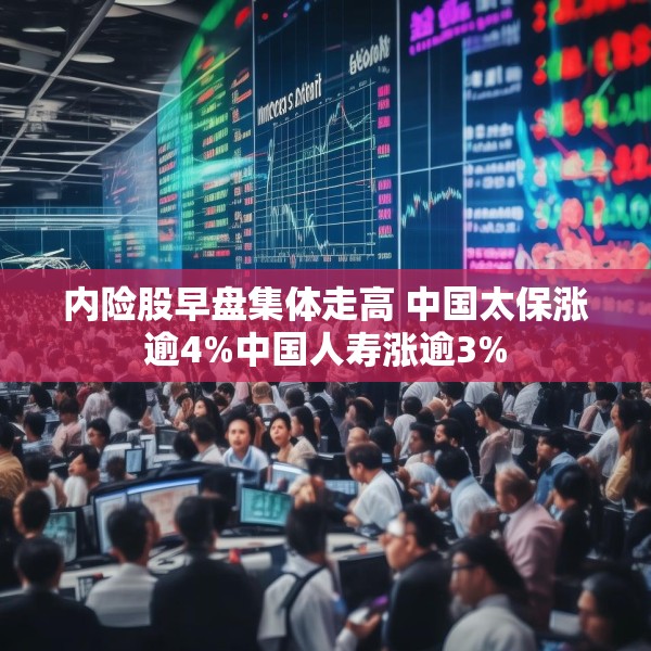 内险股早盘集体走高 中国太保涨逾4%中国人寿涨逾3%