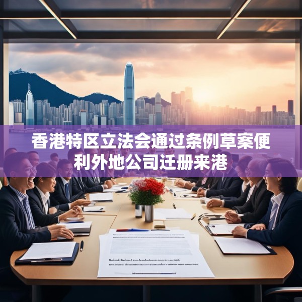 香港特区立法会通过条例草案便利外地公司迁册来港