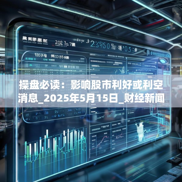 操盘必读：影响股市利好或利空消息_2025年5月15日_财经新闻
