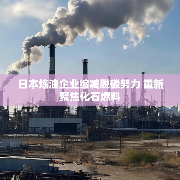 日本炼油企业缩减脱碳努力 重新聚焦化石燃料