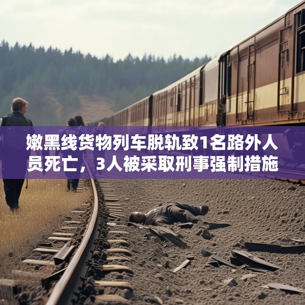 嫩黑线货物列车脱轨致1名路外人员死亡，3人被采取刑事强制措施