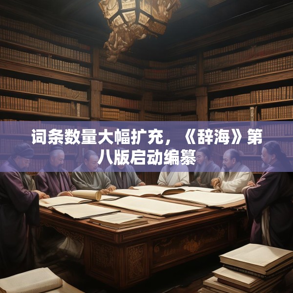 词条数量大幅扩充，《辞海》第八版启动编纂
