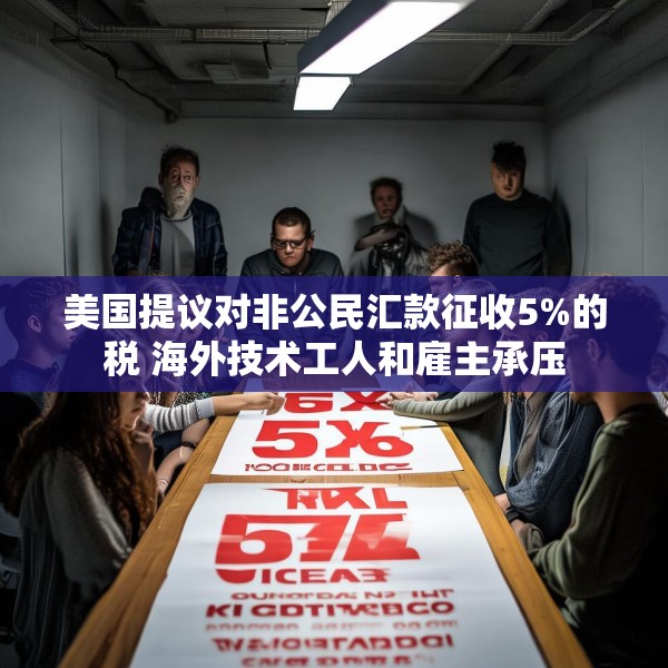 美国提议对非公民汇款征收5%的税 海外技术工人和雇主承压