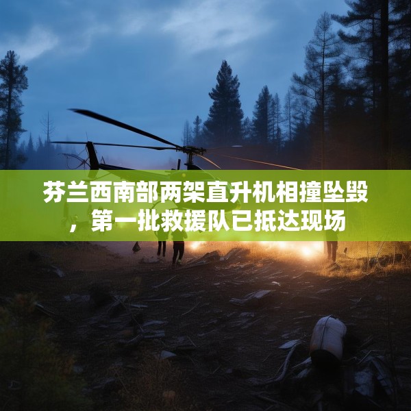 芬兰西南部两架直升机相撞坠毁，第一批救援队已抵达现场