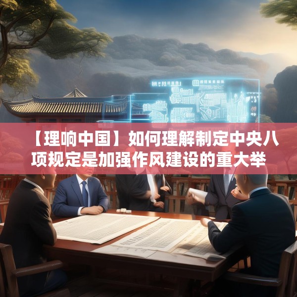【理响中国】如何理解制定中央八项规定是加强作风建设的重大举措