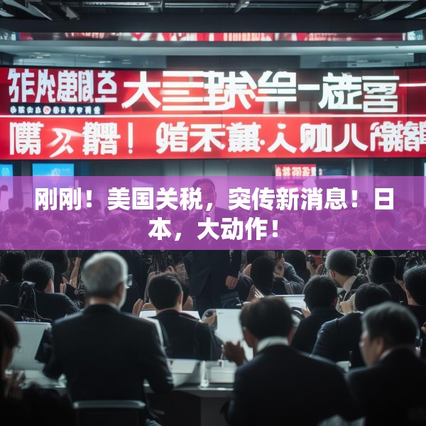 刚刚！美国关税，突传新消息！日本，大动作！