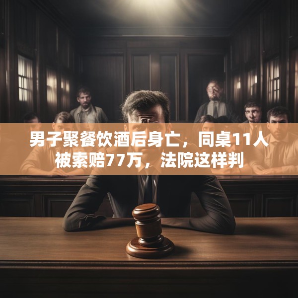 男子聚餐饮酒后身亡，同桌11人被索赔77万，法院这样判