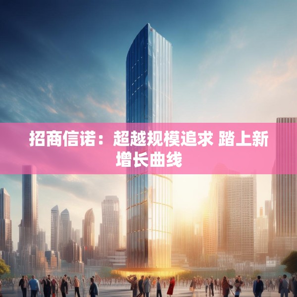 招商信诺：超越规模追求 踏上新增长曲线