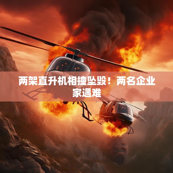 两架直升机相撞坠毁！两名企业家遇难
