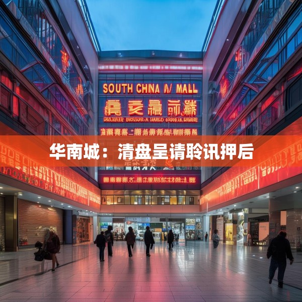 华南城：清盘呈请聆讯押后