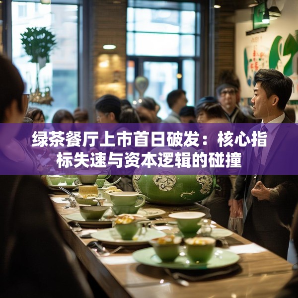 绿茶餐厅上市首日破发：核心指标失速与资本逻辑的碰撞