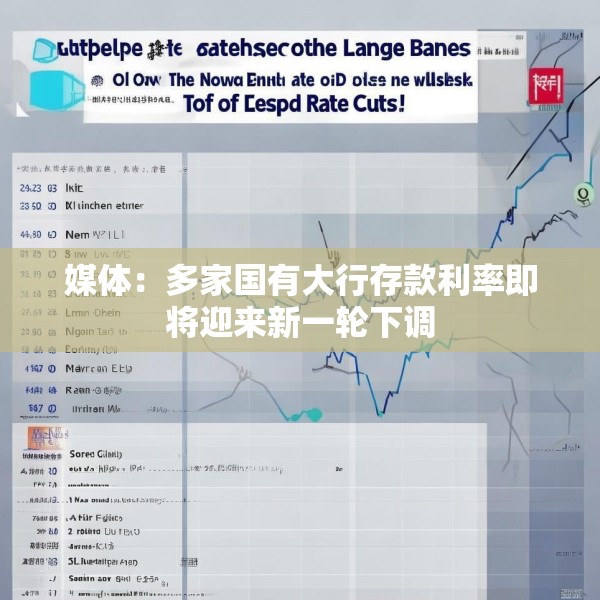 媒体：多家国有大行存款利率即将迎来新一轮下调