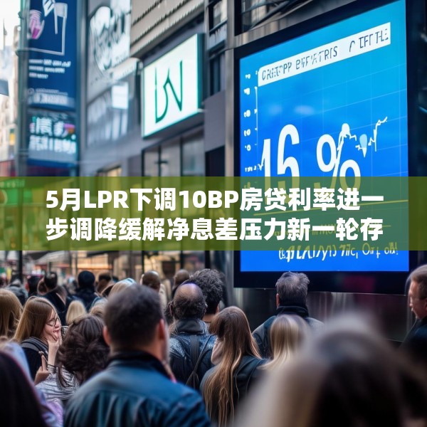 5月LPR下调10BP房贷利率进一步调降缓解净息差压力新一轮存款利率下调也同日开启
