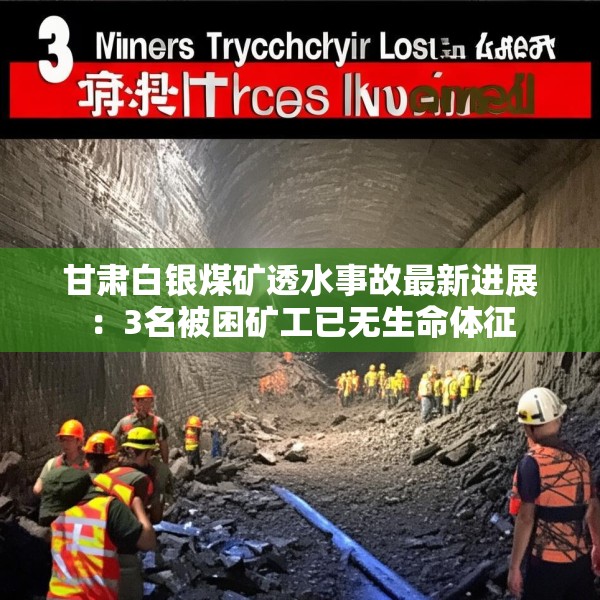 甘肃白银煤矿透水事故最新进展：3名被困矿工已无生命体征