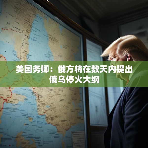 美国务卿：俄方将在数天内提出俄乌停火大纲