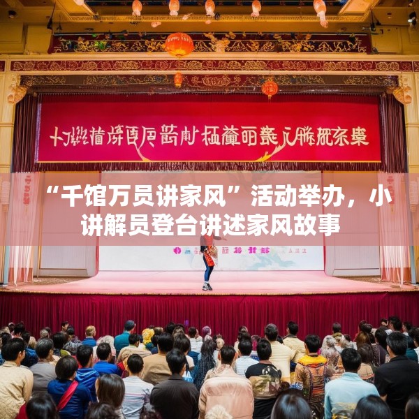 “千馆万员讲家风”活动举办，小讲解员登台讲述家风故事