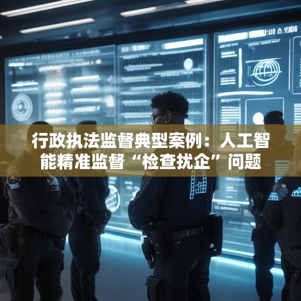 行政执法监督典型案例：人工智能精准监督“检查扰企”问题
