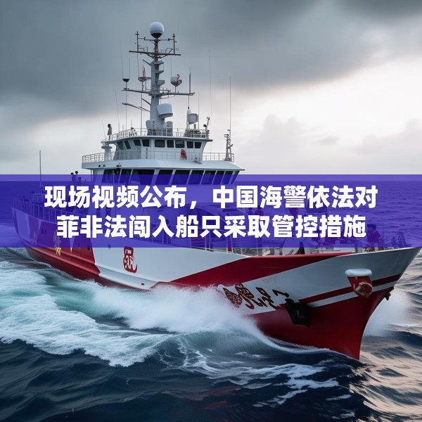现场视频公布，中国海警依法对菲非法闯入船只采取管控措施