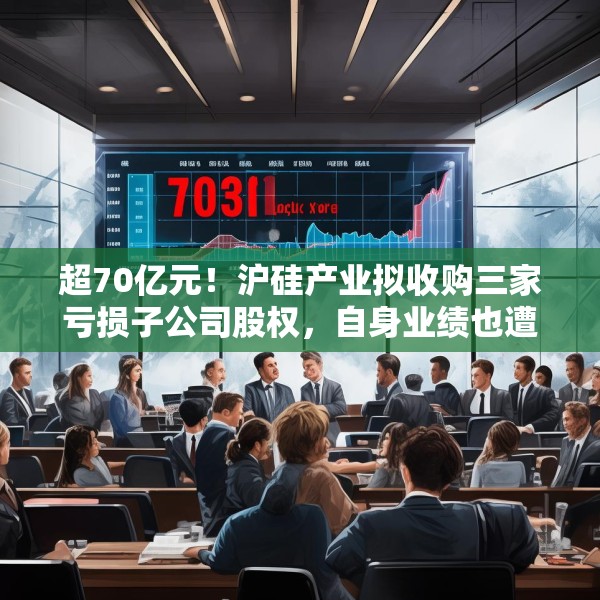 超70亿元！沪硅产业拟收购三家亏损子公司股权，自身业绩也遭“滑铁卢”