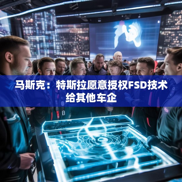 马斯克：特斯拉愿意授权FSD技术给其他车企