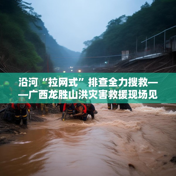 沿河“拉网式”排查全力搜救——广西龙胜山洪灾害救援现场见闻