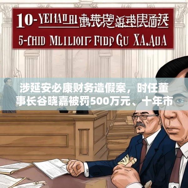 涉延安必康财务造假案，时任董事长谷晓嘉被罚500万元、十年市场禁入