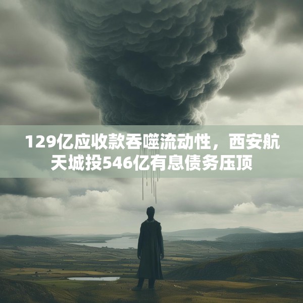 129亿应收款吞噬流动性，西安航天城投546亿有息债务压顶