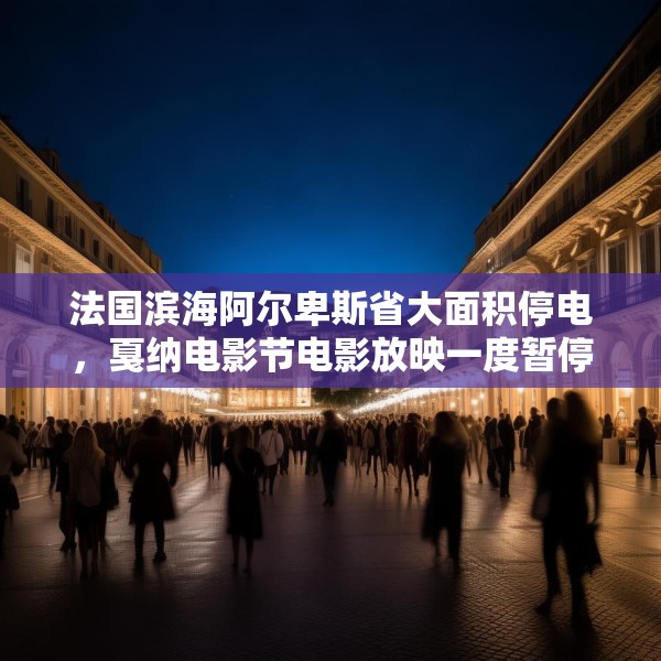 法国滨海阿尔卑斯省大面积停电，戛纳电影节电影放映一度暂停