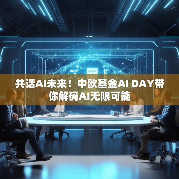 共话AI未来！中欧基金AI DAY带你解码AI无限可能