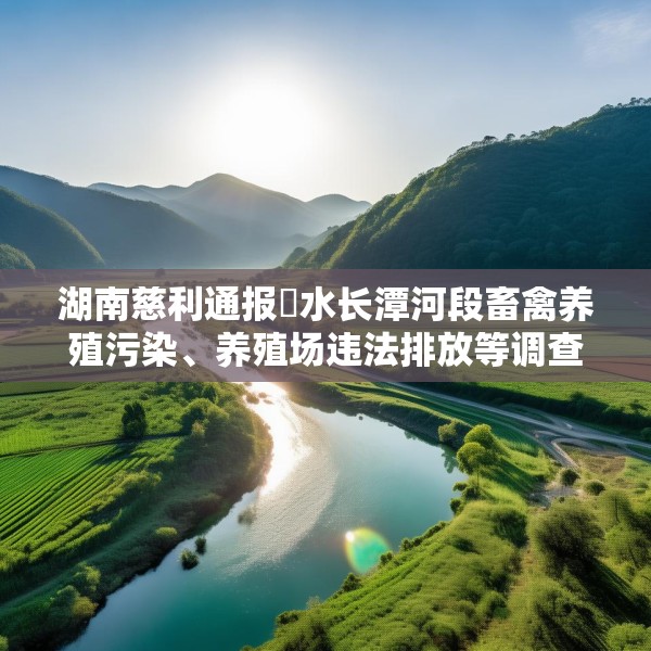 湖南慈利通报溇水长潭河段畜禽养殖污染、养殖场违法排放等调查处置情况