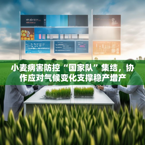 小麦病害防控“国家队”集结，协作应对气候变化支撑稳产增产