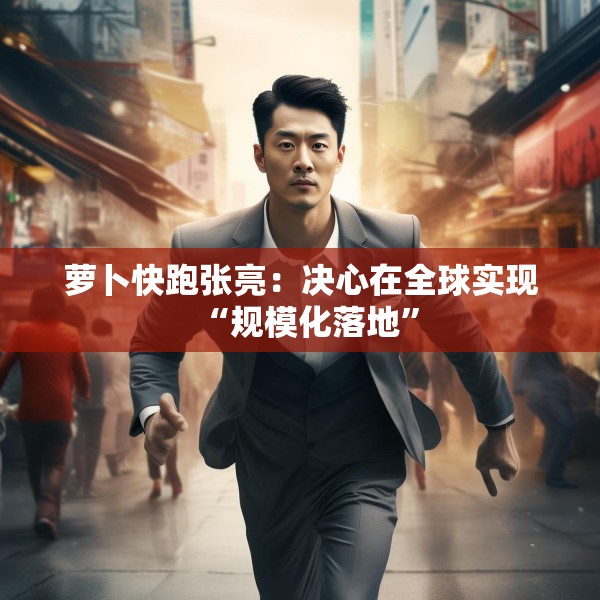 萝卜快跑张亮：决心在全球实现“规模化落地”