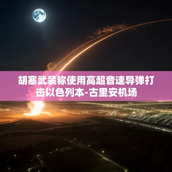 胡塞武装称使用高超音速导弹打击以色列本-古里安机场