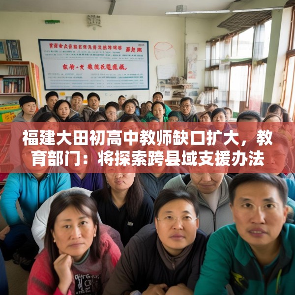 福建大田初高中教师缺口扩大，教育部门：将探索跨县域支援办法