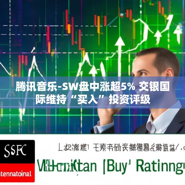 腾讯音乐-SW盘中涨超5% 交银国际维持“买入”投资评级