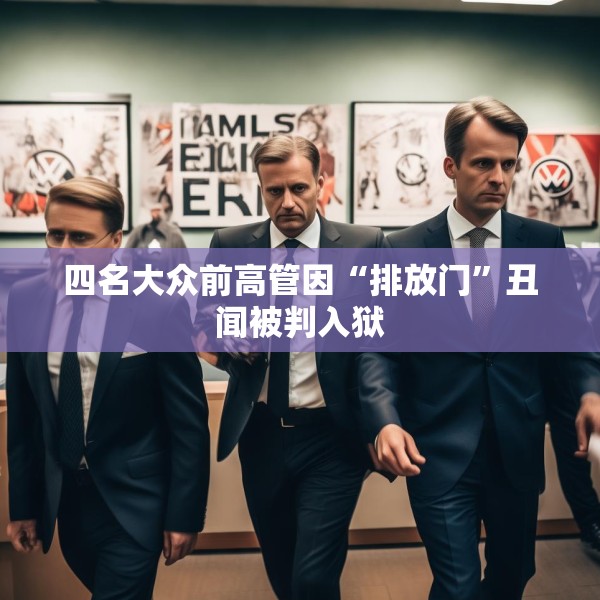 四名大众前高管因“排放门”丑闻被判入狱